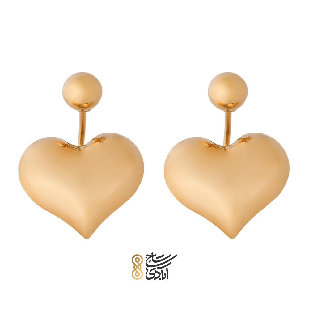 گوشواره پیرسینگ طرح قلب