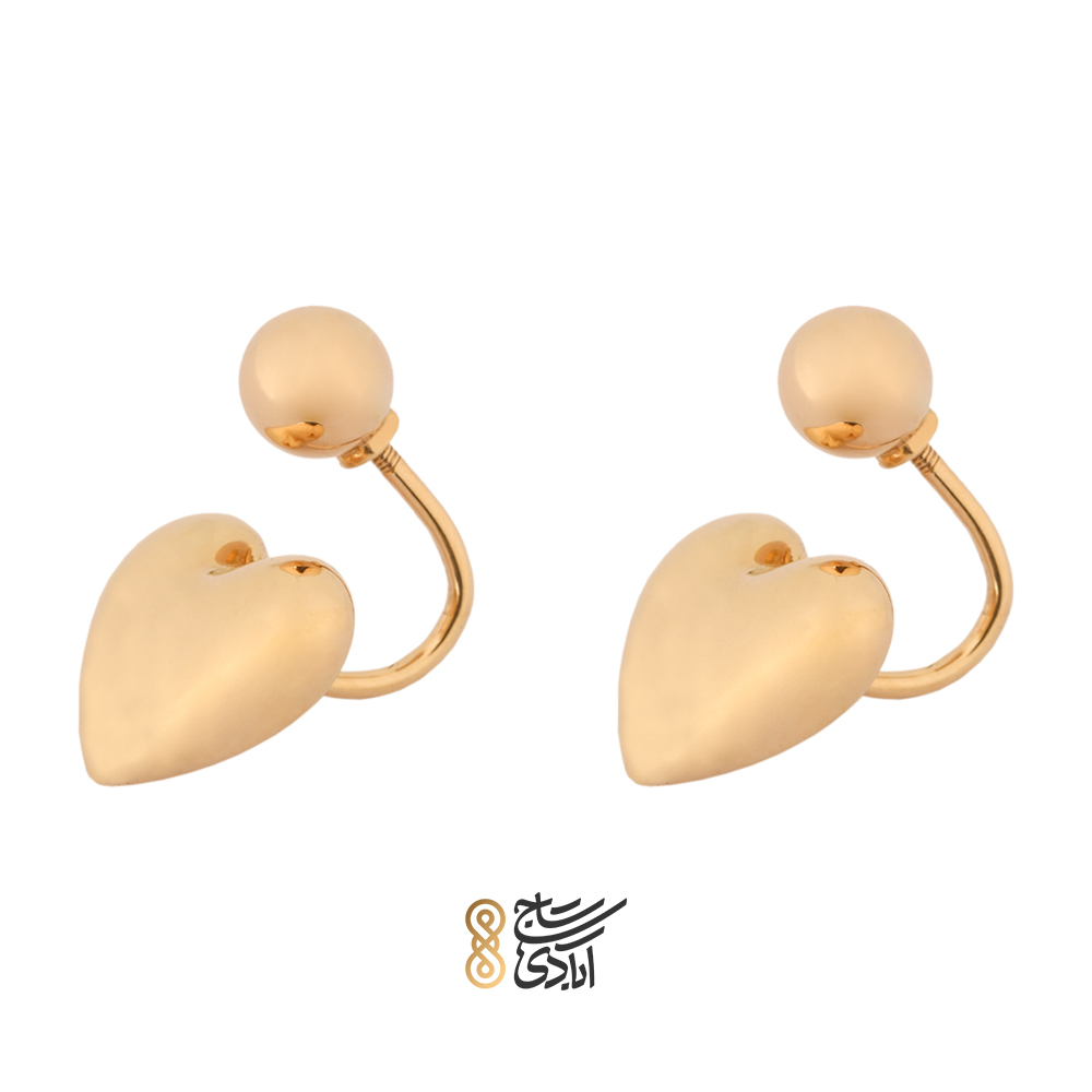 خرید گوشواره پیرسینگ طرح قلب مدل 2