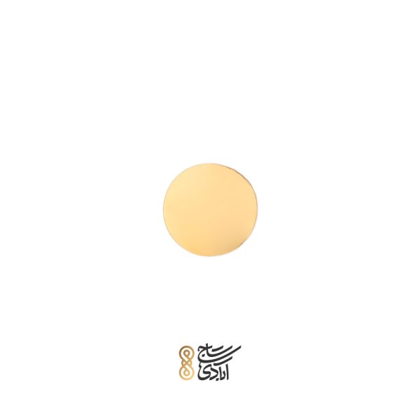 آویز طلا مینیمال دایره طرح 2
